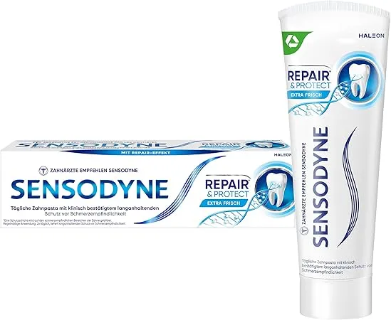SENSODYNE Zahnpasta Repair & Protect (75ml) ab 3,34 € inkl. Prime-Versand (statt 5,99 €)