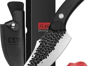 SHAN ZU Japanisches Küchenmesser 15cm (2 Farbkombinationen) für 29,39 € inkl. Prime-Versand