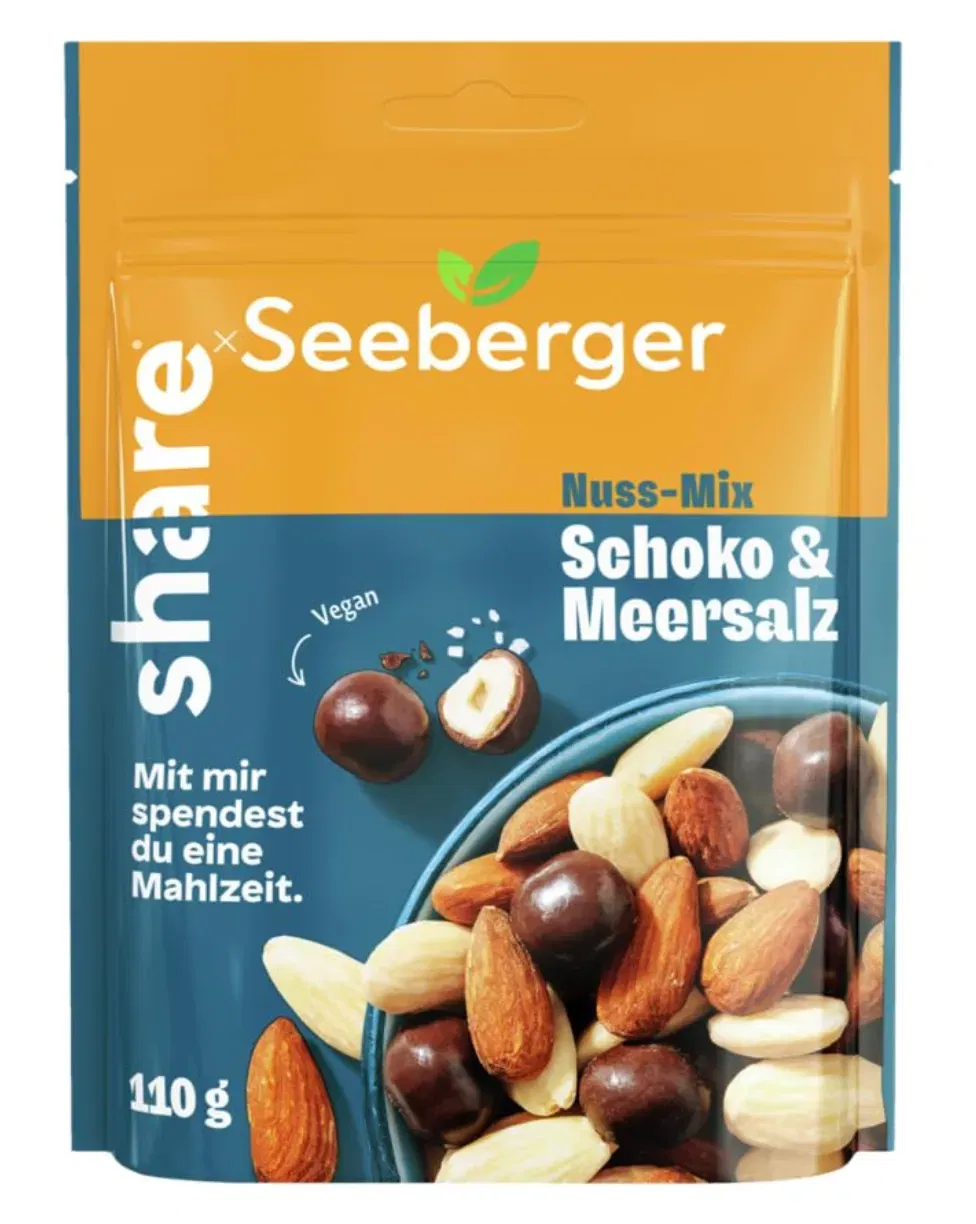 Seeberger Nuss-Mix Schoko & Meersalz (110g) ab 2,47 € inkl. Prime-Versand (statt 3,49 €)