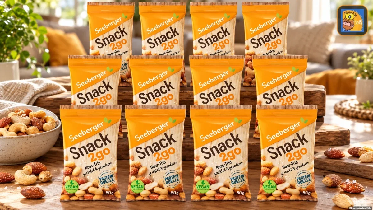 Seeberger Snack2go Nuss-Trio 12er Pack (12 x 50 g)