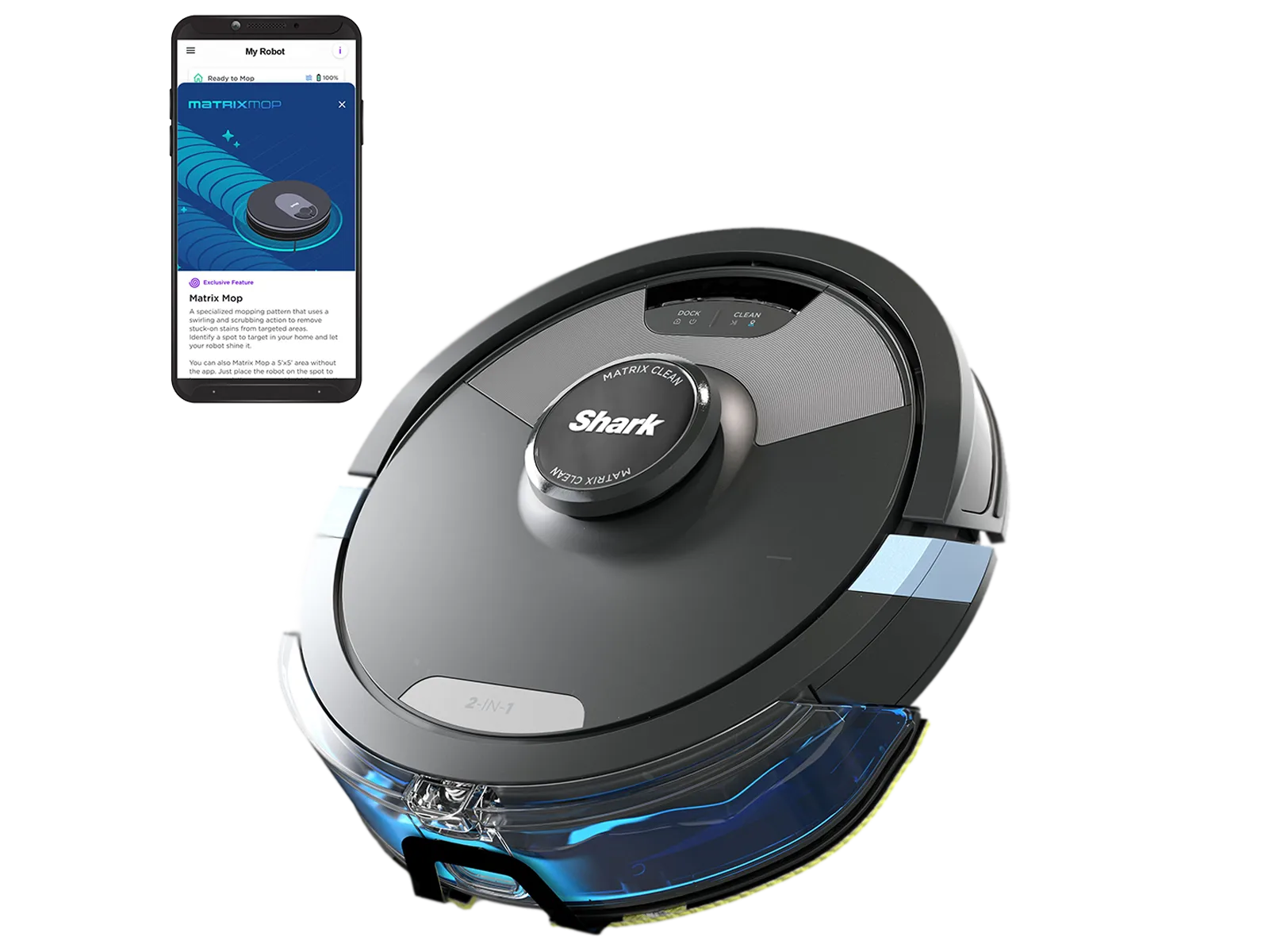 Shark Matrix Plus 2-in-1 Saug- und Wischroboter für 168,90 € inkl. Versand (statt 229,08 €)