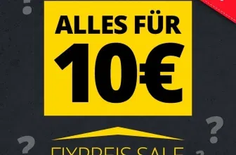 SportSpar Fixpreis Sale: 10 € pro Artikel zzgl. Versand - attraktive Angebote