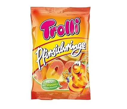 Trolli Pfirsischringe (150g) für 0,79 € inkl. Prime-Versand (statt 1,09 €)