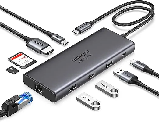 UGREEN Revodok Pro USB-C Docking Station für 31,84 € inkl. Prime-Versand