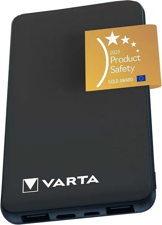 VARTA Power Bank 10000mAh (Gr. 4 Stück bis 12 Stück) für 16,99 € inkl. Prime-Versand (statt 21,99 €)