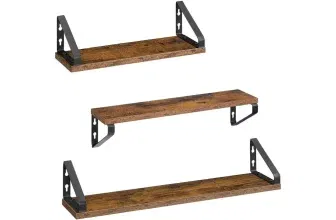 Vasagle Industrie-Look Wandregale 3er Set für 15,59 € inkl. Versand