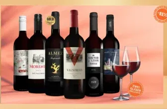 Top 🍷Vinos Tinto Paket – 6 spanische Rotweine + 2 Gläser Schott Zwiesel für nur 25,99 €