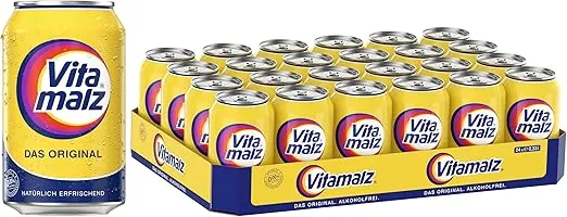 Vitamalz Dose (330ml  24er Dosentray) für 15,84 € inkl. Prime-Versand zzgl. Pfand (statt 23,76 €)