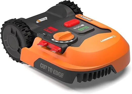 WORX Landroid WR169E Mähroboter (mit Begrenzungskabel für Gärten bis 300m² – AIA Navigation) für 299,00 € inkl. Versand (statt 420,00 €)