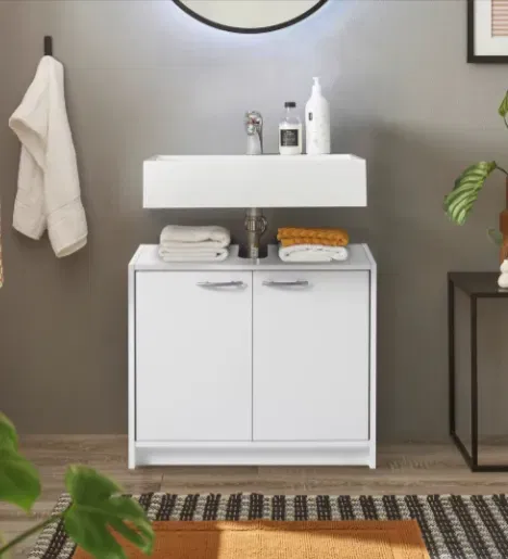 Waschbeckenunterschrank Smash weiß für 19,95 € inkl. Versand