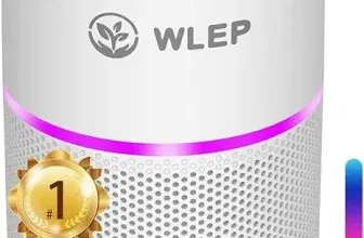 Wlep Luftreiniger mit 360° Luftstrom & HEPA Luftfilter für 39,99 € inkl. Versand (statt 49,99 €)