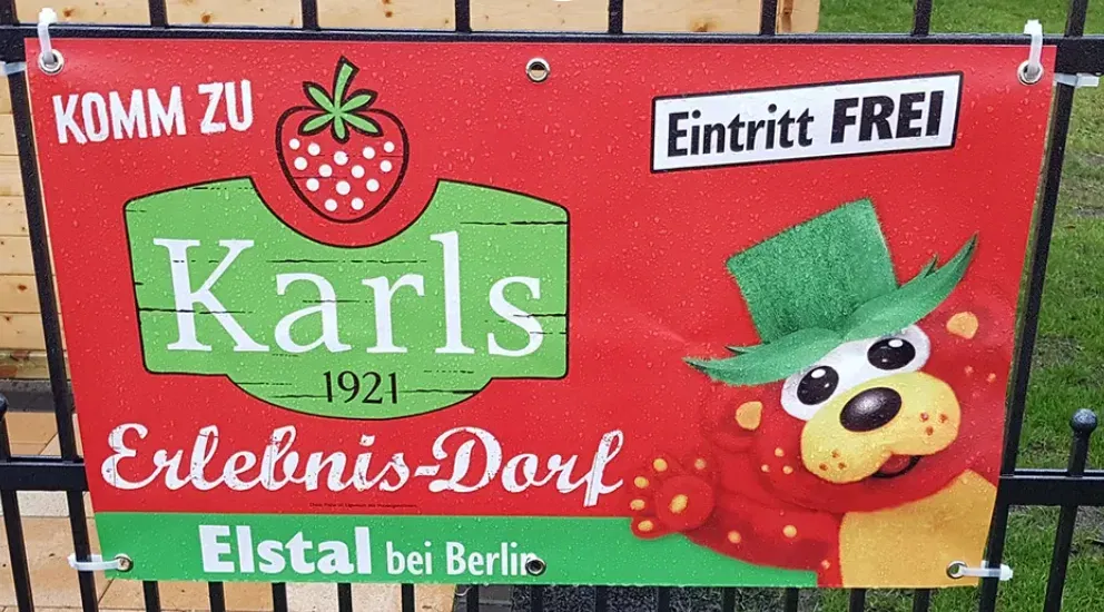 Gratis Jahreskarten für Karls Erlebnis-Dörfer 🍓 So sichert Ihr Euch 2 Jahreskarten durch Zaunwerbung