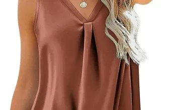 Zeagoo Satin Tank Top (25 Farben, Gr. S bis XXL) für 7,79 € inkl. Prime-Versand (statt 12,99 €)