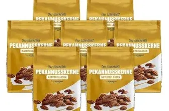 by Amazon Pekannusskerne Ungesalzen 7er Pack (7x200g) ab 22,43 € inkl. Prime-Versand