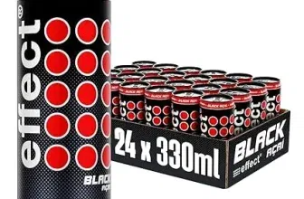 effect Energy Drink BLACK ACAI (24 x 330 ml) für 18,46 € inkl. Prime-Versand zzgl. Pfand (statt 26,16 €)
