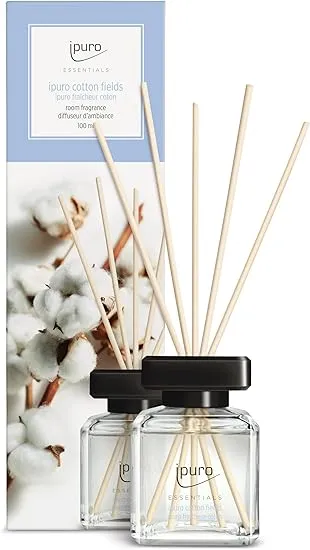 ipuro – Essentials Raumduft Cotton Fields (100ml  Sternanis Vanilleblume & Geranie Rose) für 5,99 € inkl. Prime-Versand (statt 9,99 €)