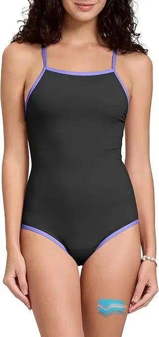 kiniswim Frauen Periode leckdichter Badeanzug (3 Farbkombinationen, Gr. XS bis M) für 9,99 € inkl. Prime-Versand (statt 19,99 €)
