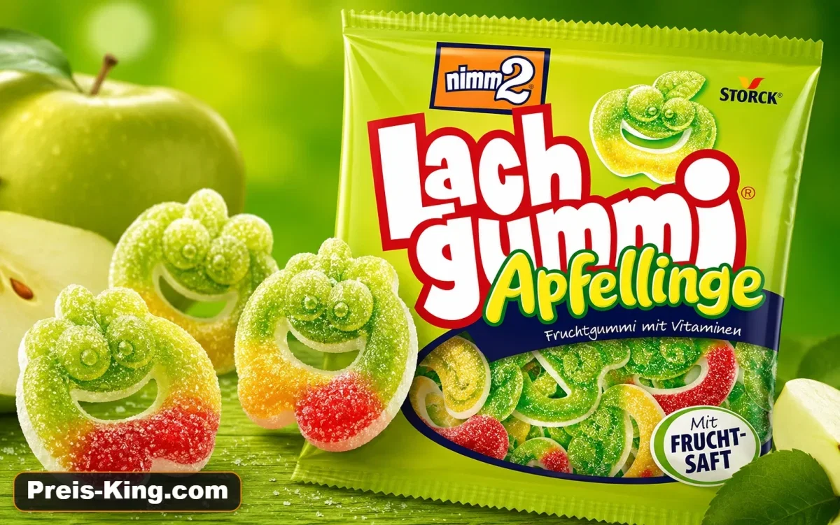 nimm2 Lachgummi  Saure  Apfellinge – (1x225g)