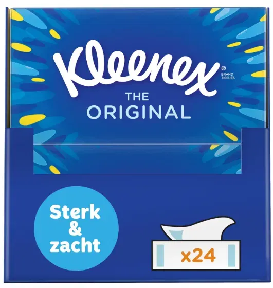 24X 72 Kleenex Original Taschentücher 1.728 Stück für 28,90 € inkl. Versand (statt 43,00 €)