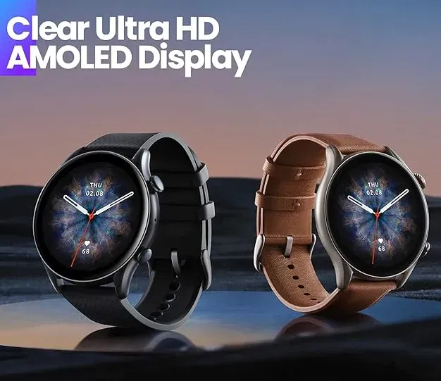 Amazfit GTR 3 Pro 46mm Smartwatch Pro Fitness Watch mit GPS (Überwachung von Herzfrequenz SpO2 über 150 Sportmodi)  für 99,90 € inkl. Versand (statt 126,00 €)