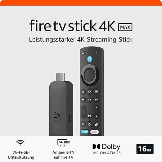 Amazon Fire TV Stick 4K Max für 44,00 € inkl. Prime-Versand