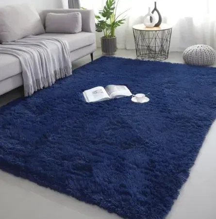 ISMOL Weicher Zottelteppich (Blau 120x180cm) für 12,02 € inkl. Prime-Versand (statt 18,00 €)