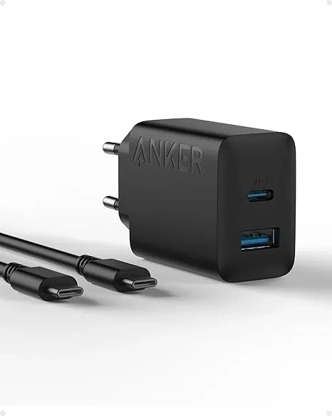 Anker 20W USB C Ladegerät iPad Netzteil USB-Schnellladenetzteil (150cm USB-C Kabel) für 9,99 € inkl. Prime-Versand (statt 15,00 €)