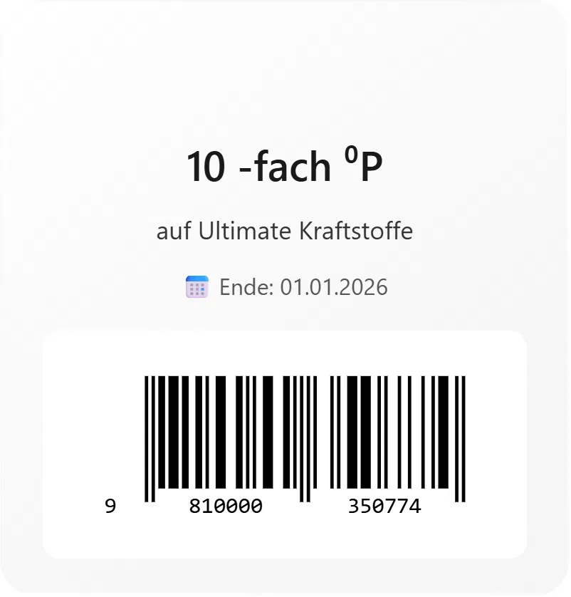 Schnäppchen, Deals und Rabattcodes des Tages - Aral 10 EAN_-9810000350774