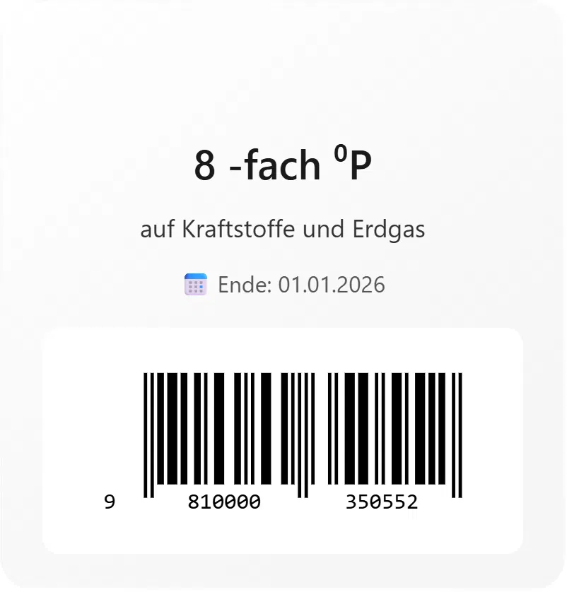 Schnäppchen, Deals und Rabattcodes des Tages - Aral 8 EAN_ 9810000350552