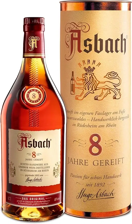 Asbach 8 Jahre Weinbrand (40 % Vol., 700ml) ab 16,13 € inkl. Prime-Versand