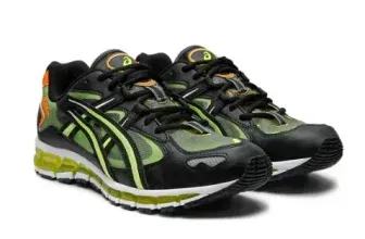 Asics Gel-Kayano 5 360 Herren Schwarz/grüne Trainer (Gr. 40.5 bis 43.5) für 76,49 € inkl. Versand (statt 122,00 €)
