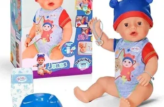 BABY born Jonas – 43 cm große Babypuppe für 38,19 € inkl. Prime-Versand