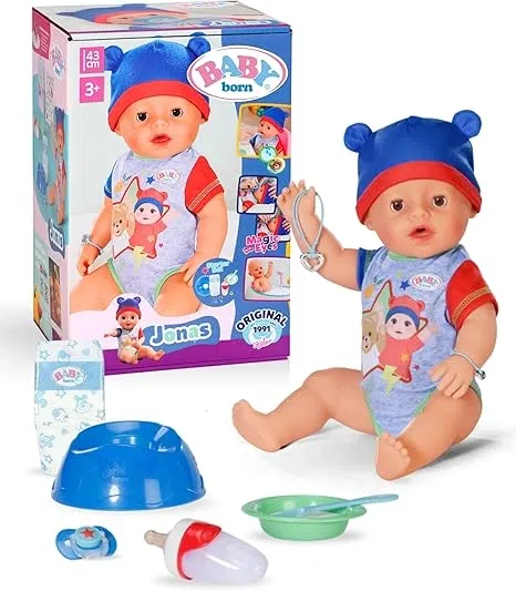 BABY born Jonas – 43 cm große Babypuppe für 38,19 € inkl. Prime-Versand
