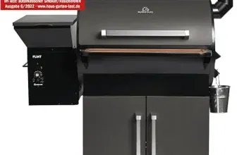 BURNHARD Pelletsmoker FLINT Räucherofen (70°C – 230°C) für 806,65 € inkl. Versand