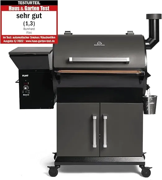 BURNHARD Pelletsmoker FLINT Räucherofen (70°C – 230°C) für 806,65 € inkl. Versand