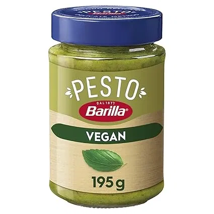 Barilla Pesto Basilico Vegan Glutenfreie Italienische Pasta-Sauce mit Basilikum (1x195g) ab 1,99 € inkl. Prime-Versand (statt 3,50 €)