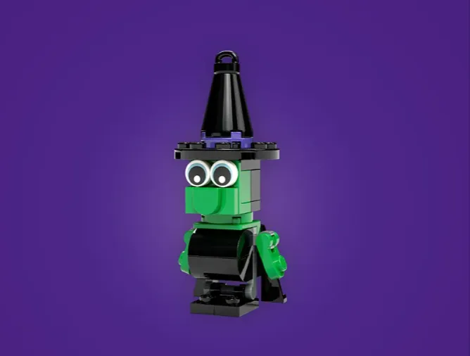 LEGO® Hexenbau-Aktion in den LEGO Stores: Baue eine LEGO® Hexe und nimm sie mit nach Hause!