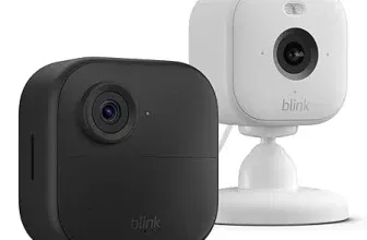 Blink-Kamera Outdoor 4 + Blink Mini 2 (Kabellose intelligente HD-Sicherheitskamera zwei Jahre Batterielaufzeit) für 35,99 € inkl. Prime-Versand (statt 70,00 €)