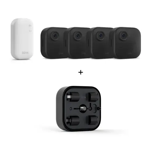 Die neue Blink Outdoor 4 Kamera im 4er-Set für nur 119,95€ statt 200€ (Plus Zusatzbatterie)