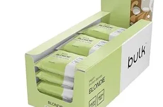 Bulk Veganer Protein Blondie (Box mit 12 Blondies x 60g) ab 11,47 € inkl. Prime-Versand (statt 19,99 €)