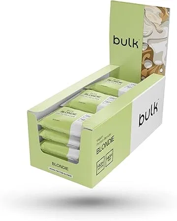 Bulk Veganer Protein Blondie (Box mit 12 Blondies x 60g) ab 11,47 € inkl. Prime-Versand (statt 19,99 €)