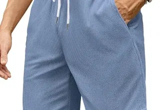 COOFANDY Corduroy Shorts Regular Fit (6 Farben, Gr. 32 bis 42) für 8,49 € inkl. Prime-Versand (statt 9,99 €)