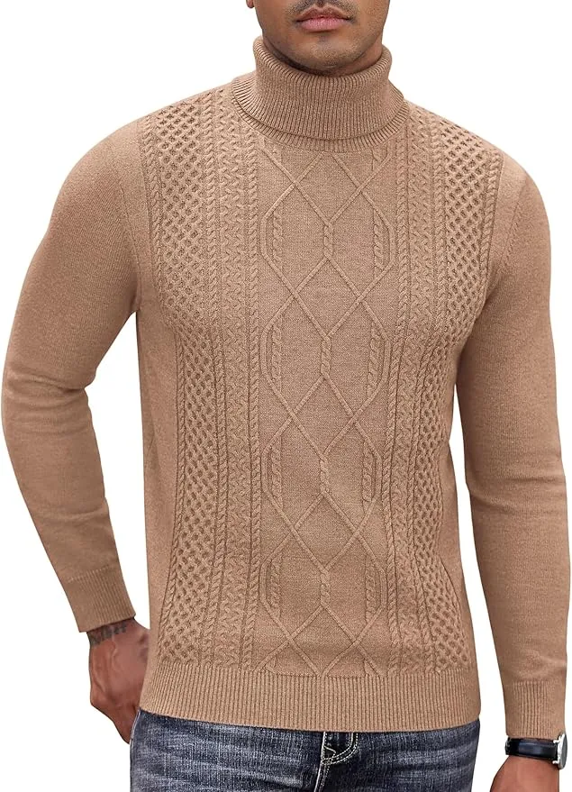 COOFANDY Herren Rollkragenpullover (5 Farben, Gr. S bis 3XL) für 20,99 € inkl. Prime-Versand (statt 29,99 €)