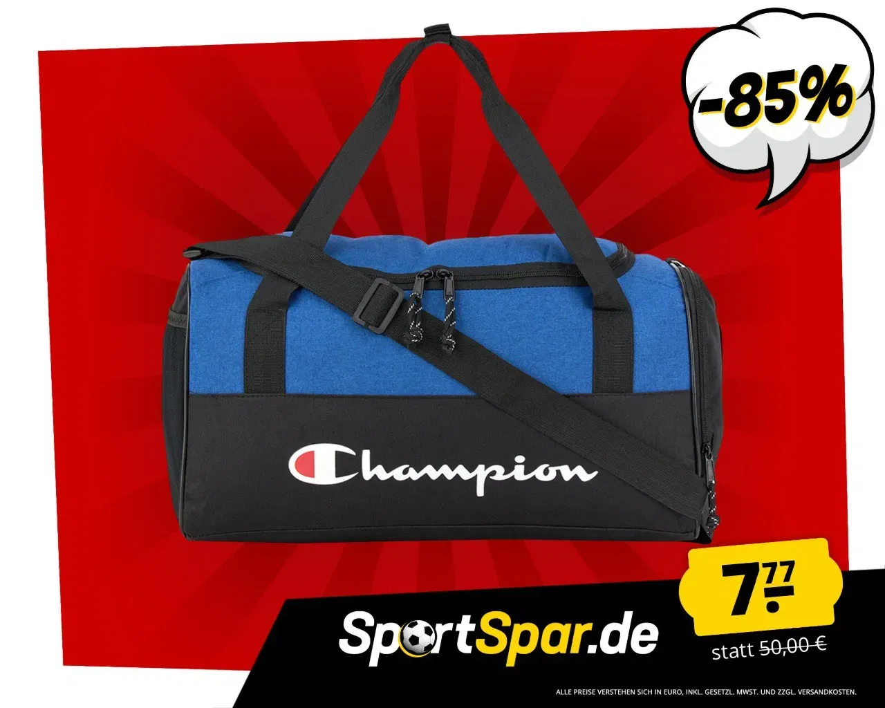 Champion Unisex Utility Duffel Bag Tasche 30L CV2-1054-421 für 12,72 € inkl. Versand (statt 29,99 €)