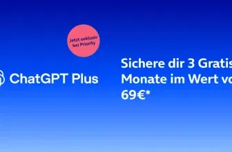 ChatGPT Plus – 3 Monate kostenlos für Bestandskunden von O2