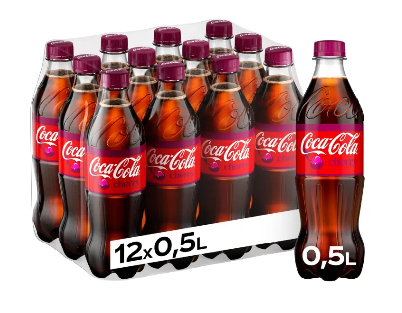 Coca-Cola Cherry 🥤 🍒 (12 x 500 ml) ab 11,41 € inkl. Prime-Versand zzgl. Pfand (statt 15,48 €)