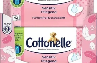 Cottonelle Feuchtes Toilettenpapier Sensitive Pflegend (12 x 42 Feuchttücher) ab 13,49 € inkl. Prime-Versand (statt 18,60 €)