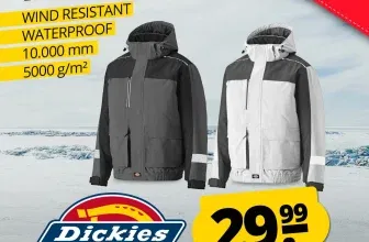 Dickies Waterproof 10000mm 5000g/m² Herren Winterjacke (2 Farben Gr. S bis 2XL) für 34,94 € inkl. Versand (statt 59,99 €)