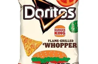 Doritos Burger King – Tortilla Chips mit Flame Grilled Whopper Geschmack (12*100g) für 12,99 € inkl. Prime-Versand (statt 20,00 €)