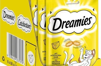 Dreamies Katzensnacks mit Käsegeschmack 6er Pack (6x60g) ab 6,40 € inkl. Prime-Versand